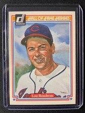 1983 Donruss Hall of Fame Heroes Lou Boudreau #12!!!