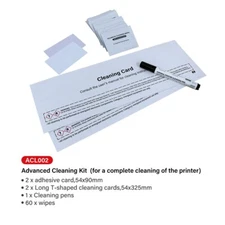Compatible For Evolis Advanced Cleaning Kit for Zenius & Primacy Printers