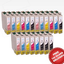 20 non-OEM Inks EXTRA BLACK for EPSON Stylus Photo 925 935 1200 1270 1400 1500W