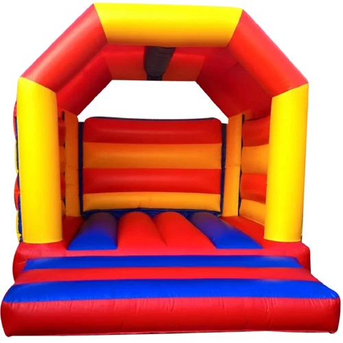 BB-009 - 13x15x11ft - A Frame Adult Bouncy Castle - (Blue, Red, Yellow & Orange) - Picture 1 of 1