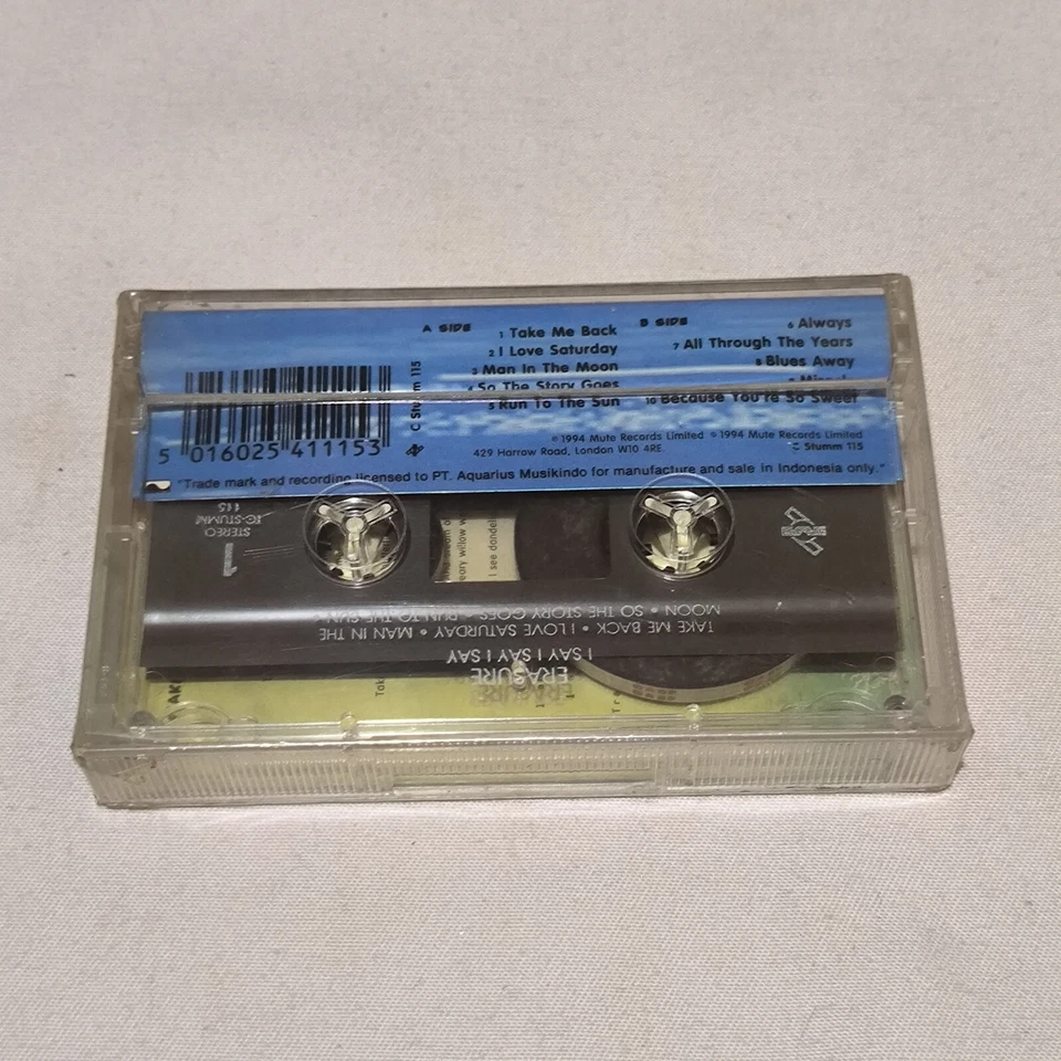 Erasure - I Say I Say I Say 1994 original indonesia tapes brand new - Image 3 of 4