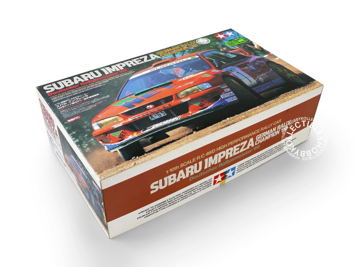 Tamiya 1/10 RC Subaru Impreza German Rally 99 Champion 4WD TB-01  
