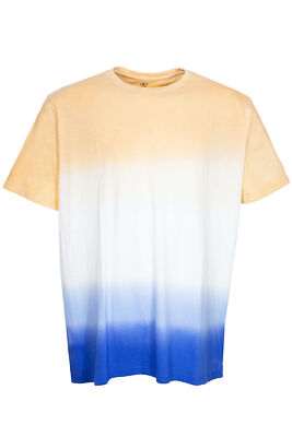 Kitaro T Shirt Herren Kurzarm Rundhalsausschnitt Baumwolle Plusgröße