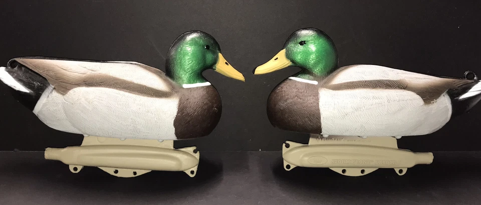 Classic Mallard Drake Decoy Flambeau Storm Front Set Of 2 - Image 2 of 4