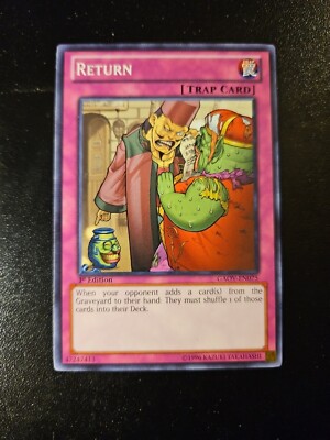 遊戯王OCG　 旧アジア スキルドレイン 1st Edition 　ほぼ良品 Yu-gi-oh! Return GAOV-EN075 Trap Card 1st Edition (K2) | eBay