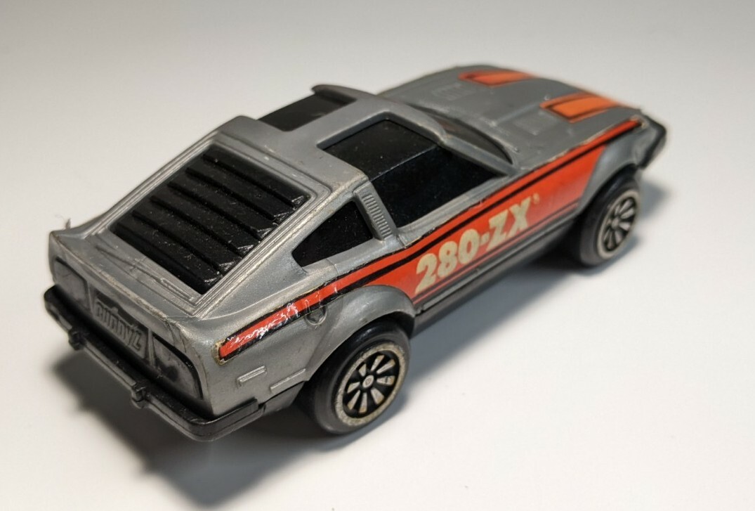 Vintage 1982 Buddy L Gray Datsun 280-ZX Turbo Plastic Light Up