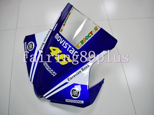 Blue Black White Movistar ABS Injection Fairing Kit Fit for YZF R1 2012-2014 - Picture 2 of 8