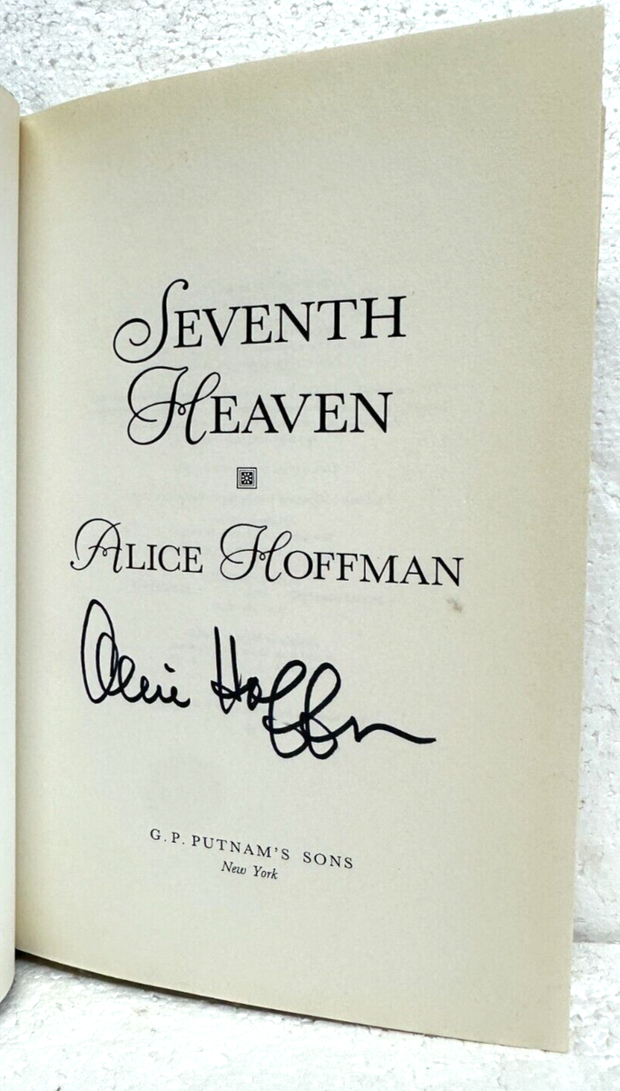 Seventh Heaven by Alice Hoffman 1990 HB/DJ *Signed First Printing