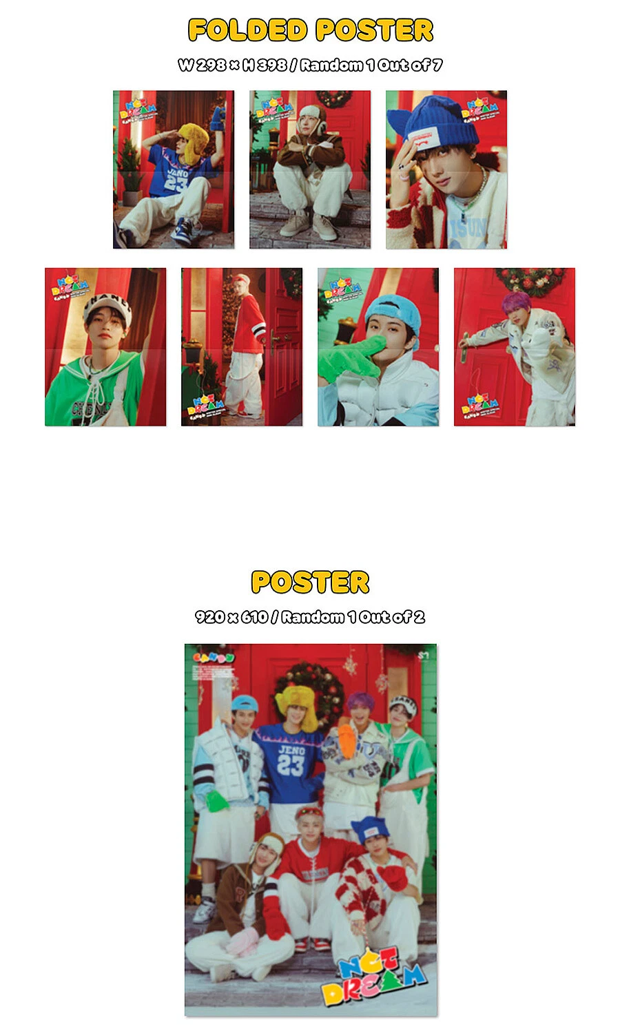 NCT DREAM [CANDY] Winter Special Album PHOTO BOOK CD+Photo