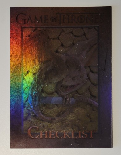 2014 Rittenhouse Game of Thrones Season 3 Trading Foil Parallel Pick Your Card - Bild 33 von 33