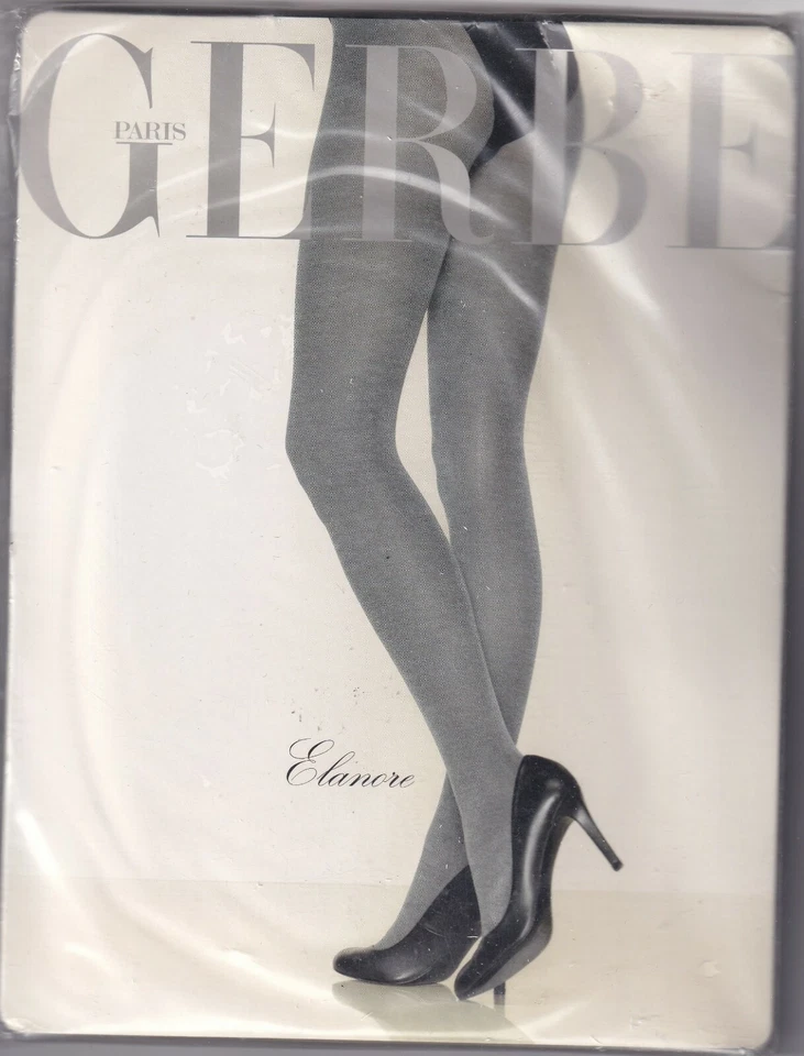 Collant GERBE ELANORE (dernière collection) 3 coloris 5 tailles. Cotton tights. - Photo 4/4