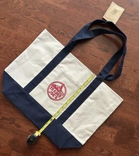 NWT TRADER JOE'S Heavy Duty Reusable Canvas Tote Shopping Bag - Medium Size