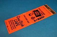 CHOP STICK CAFE CHINESE RESTAURANT MATCHCOVER Seaside CALIFORNIA matchbook match