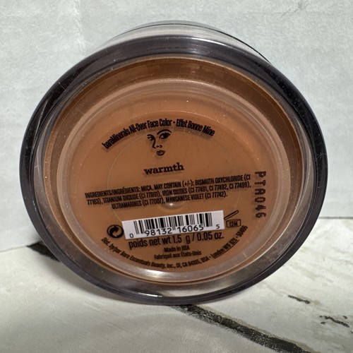 bareMinerals All Over Face Loose Powder Warmth Bronzer 0.5 Oz - Picture 2 of 4