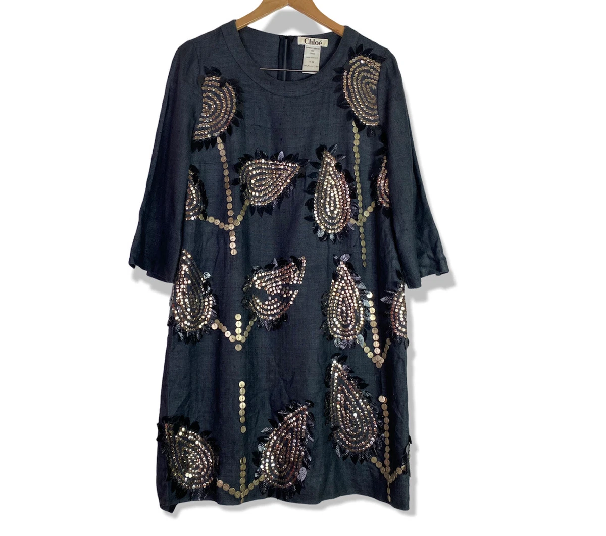 Chloe top paisley dress