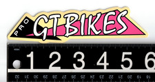 GT Bikes Sticker 6 in x 1.75 in Multicolor BMX Cycling Decal