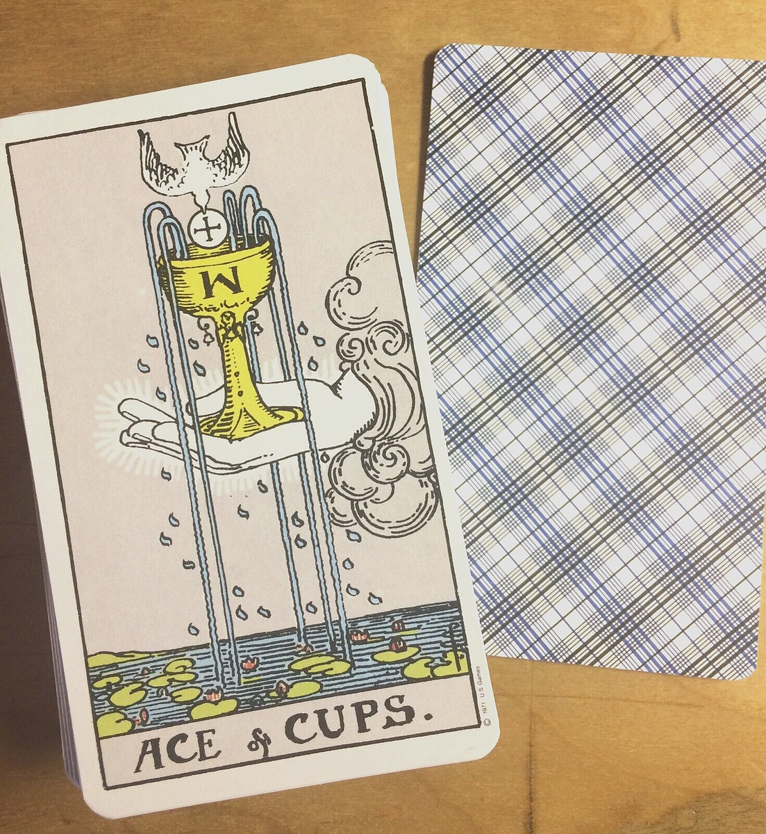 Single Replacement Card Vintage Rider Waite Smith 1971 Excellent