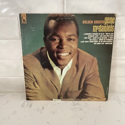 Gene McDaniels: Golden Greats  12''      33 RPM       LP  1967  LIBERTY