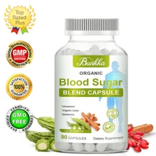 BLOOD SUGAR BLEND SUPPORT 800MG Berberine & Cinnamon 90 Capsules