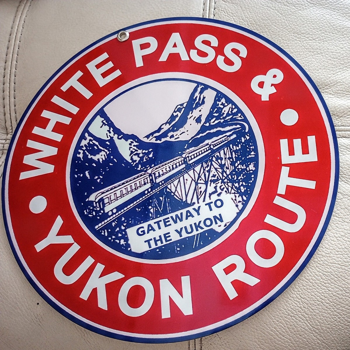 白根 SHIRANE 鉄道サイン Yukon Route White Pass train railroad sign | eBay