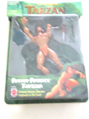 Disney TARZAN Pounce Power Movie Action Figure - Vintage Mattel 1999 - NEW