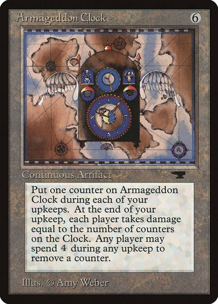 Armageddon Clock - MtG Antiquities - Uncommon NM 1994