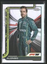 2025 Topps Chrome Formula 1 F1 Fernando Alonso Refractor #9 (E)