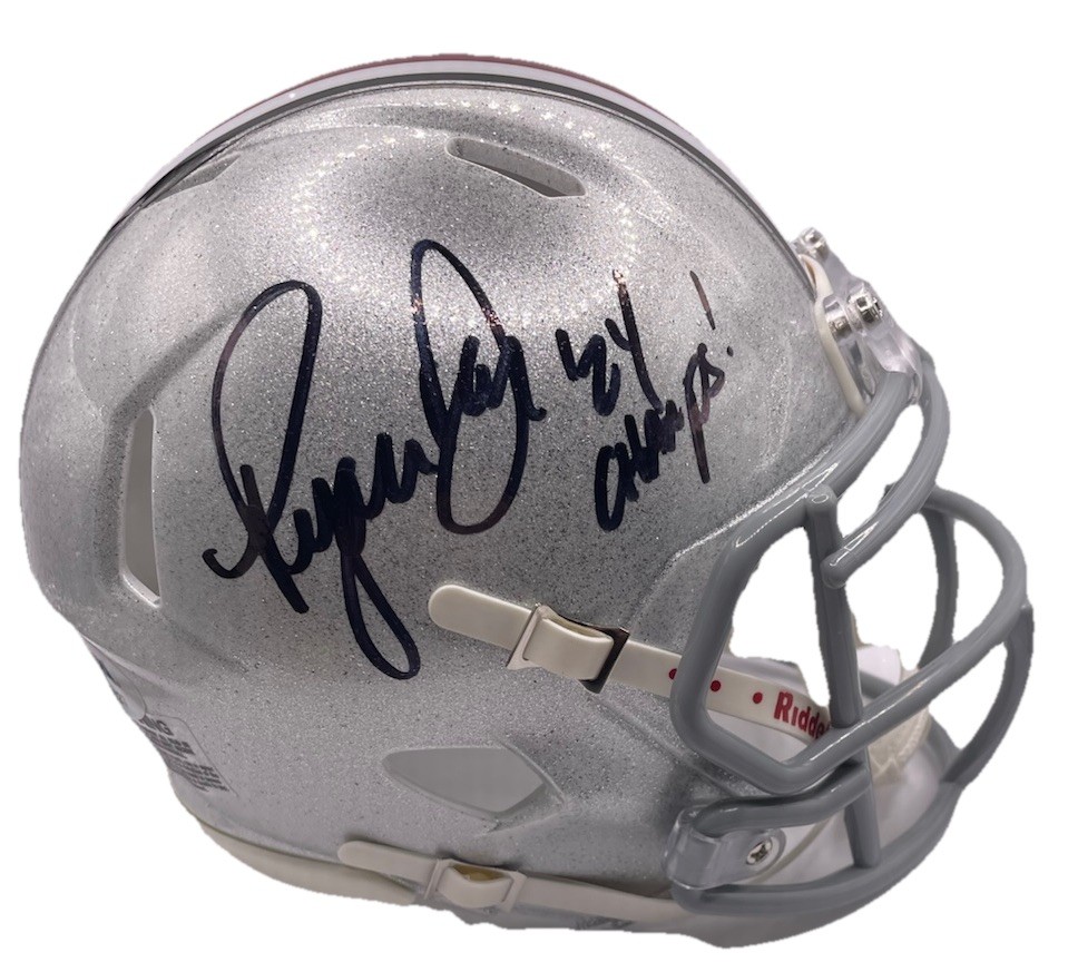 Ryan Day Signed Autographed Ohio State Buckeyes Mini Helmet Psa
