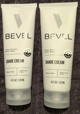 2 Bevel Shaving Cream for Men, Moisturizing Shave Cream with Aloe Vera 4oz