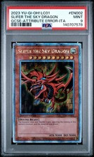 2023 Yu-Gi-Oh Slifer The Sky Dragon LC01 Limited Edition QCSR PSA 9