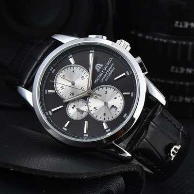 Maurice Lacroix Brand Watches for Mens Multifunction Chronograph WristWatch Gift