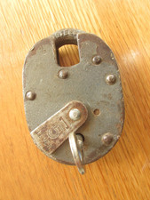 Vintage 5 Lever Padlock - Heavy Duty