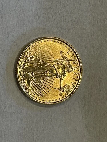 New Listing1999 1/10 oz gold American eagle coin uncirculated