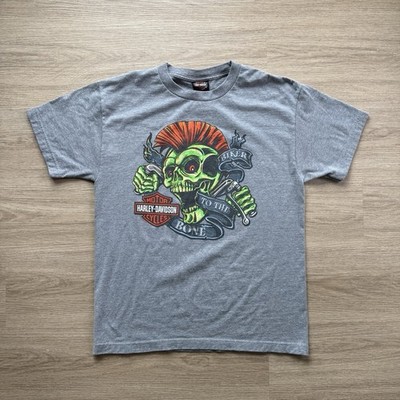 2024 Harley Davidson Skull Shirt Joliet Illinois Conrad s City of Blues