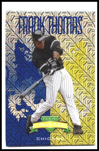 2024 Panini Crusade #66 Frank Thomas Crusade Blue Mojo