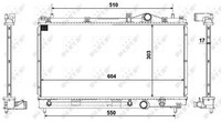 NRF 50332 KüHler, MotorküHlung FüR Chrysler,Dodge,Plymouth