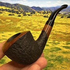 Vintage Tobacco Smoking Pipe Randy Wiley Estate Pipe