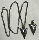 1977 AVON ARROWHEAD PENDANT NECKLACE, PLUS 1 EXTRA PENDANT, SIGNED, GREAT FIND!! — photo 1