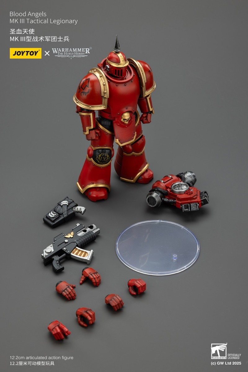 JOYTOY Warhammer 40K 1/18 Blood Angels Sanguinius Commander Dante