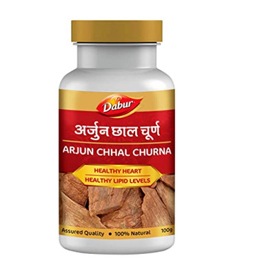 Dabur Arjun Chhal Churna 100gm Helps in keeping the heart muscles healthy