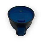 ? 2.25" BLACK / BLUE Contigo Autoseal Travel Tumbler Replacement Lid USED - F8