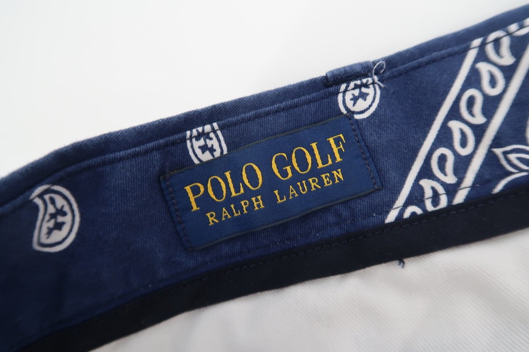 Polo Golf Ralph Lauren Mens 38 Navy Paisley Bandana Floral Print Shorts thumbnail 2