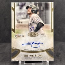 2021 Topps Tier One Trevor Story - Prime Performers Auto /300 #PPATST (AU)