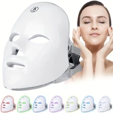 Photon LED Light Skin Therapy Glow Smarter Restoring 5D Pro Face Mask Somatic