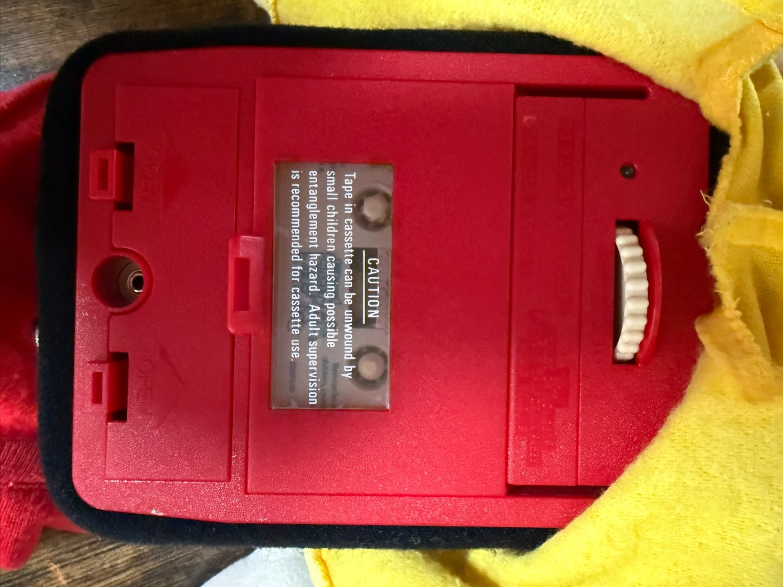 1986 Worlds of Wonder Talking Mickey Mouse Plush w/ Cassette – Tested & Works