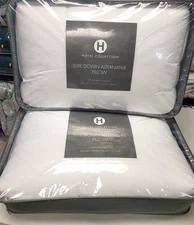 Hotel Collection Luxe Down-Alternative Medium Support Standard/Queen Pillow -Two