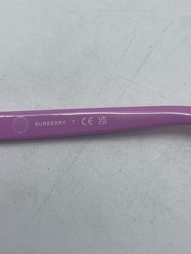 Burberry Girl's Round Sunglasses Pink / Dark Grey JB4386 - Picture 8 of 13
