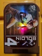 2003 Anquan Boldin Rookie Card Press Pass #BN2 Die-Cut Ref. Insert (RC) Mint FSU. rookie card picture