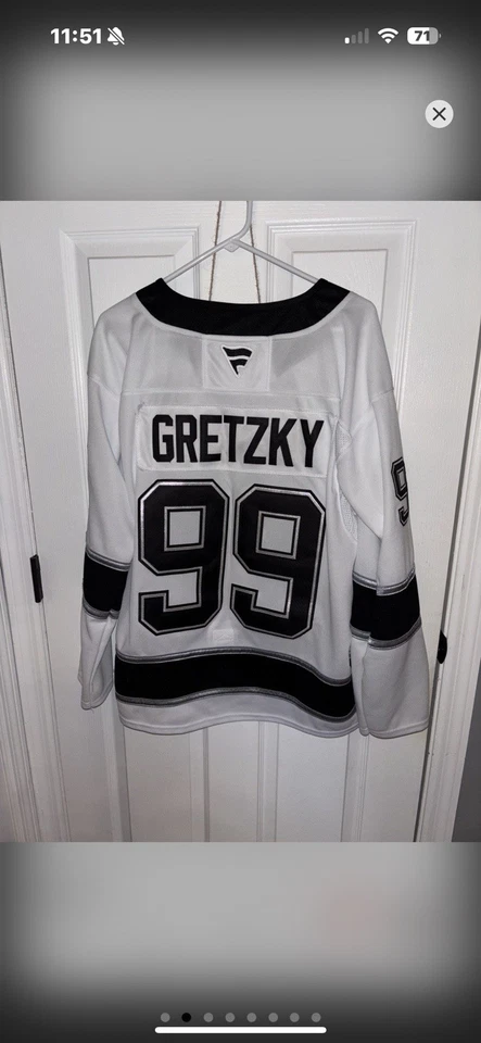 Camiseta Wayne Gretzky Los Angeles Kings Fanáticos talla 46  Foto 2 de 4