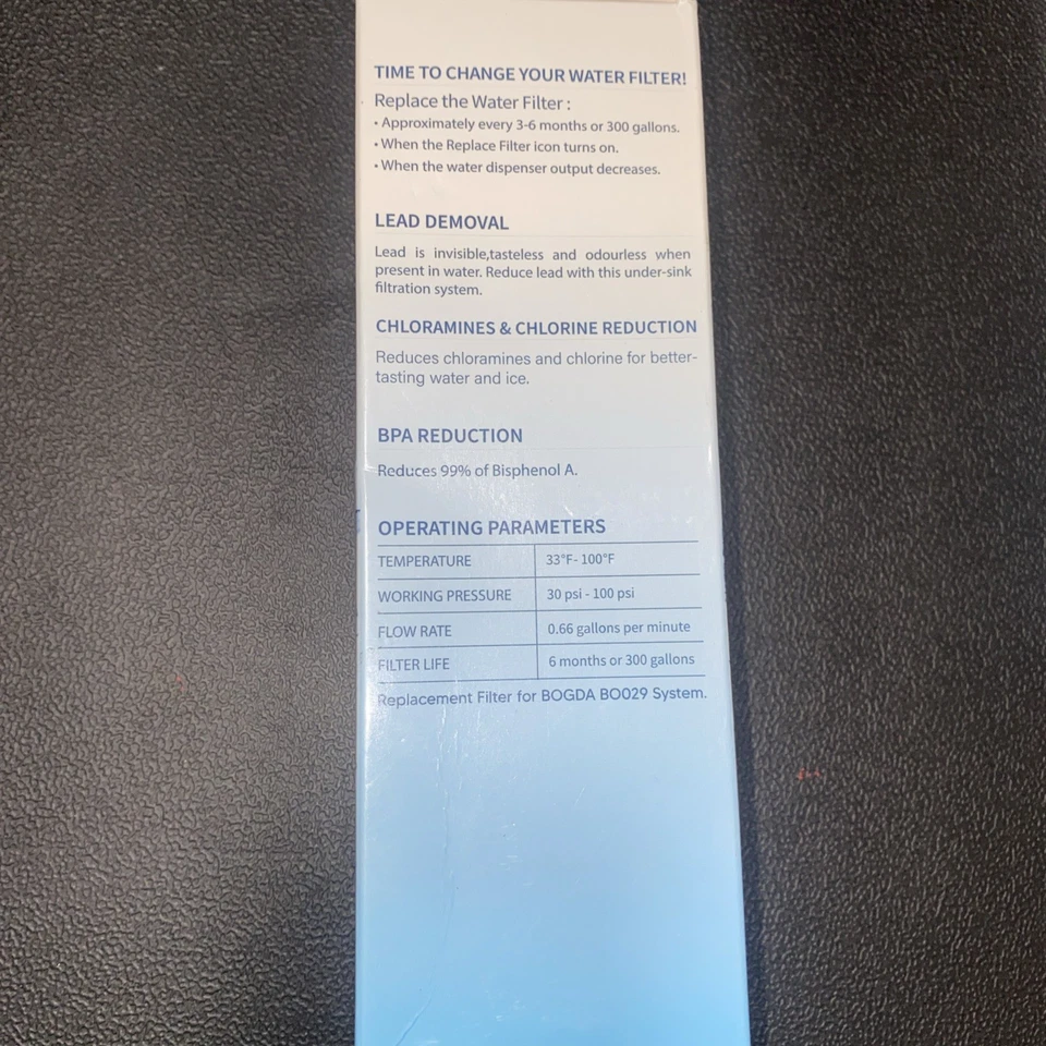 5 PCs BoGDA Bo029836848 Replacement For Fisher&Paykel Refrigerator Water Filter - Image 3 of 3